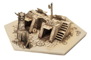 Pop-Up Miniature Terrain Kit 彈出式微縮地形套件 (KS集資中) (已達目標)
